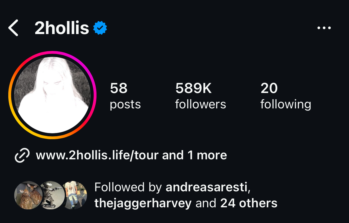 2Hollis profile